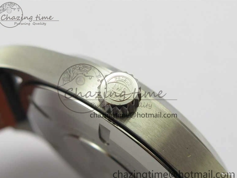 MIROTIME 0419 MARK XVIII Le Petit Prince IW327004 SS FKF 1:1 Best Edition Blue Dial On Brown Leather Strap Trendsetting 7117